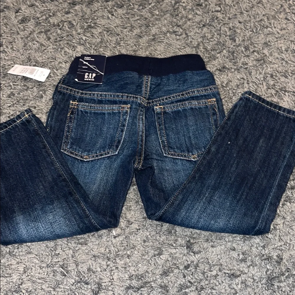 GAP Kids Dark Blue Jeans with Navy Waistband